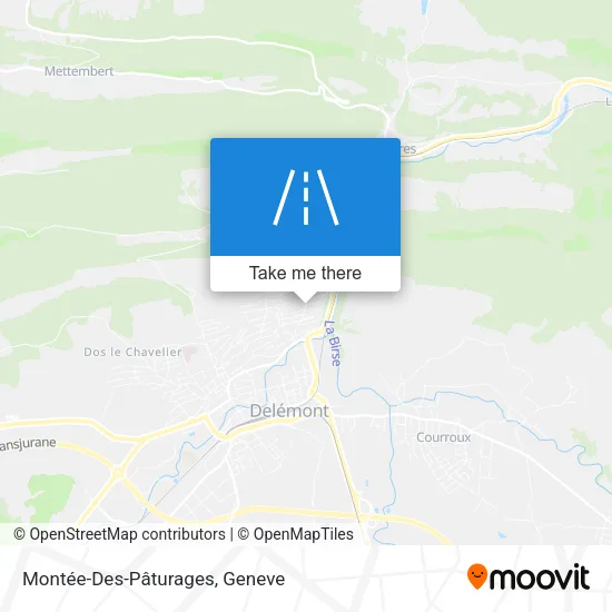 Montée-Des-Pâturages map