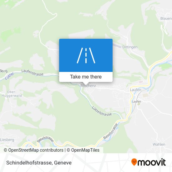 Schindelhofstrasse map