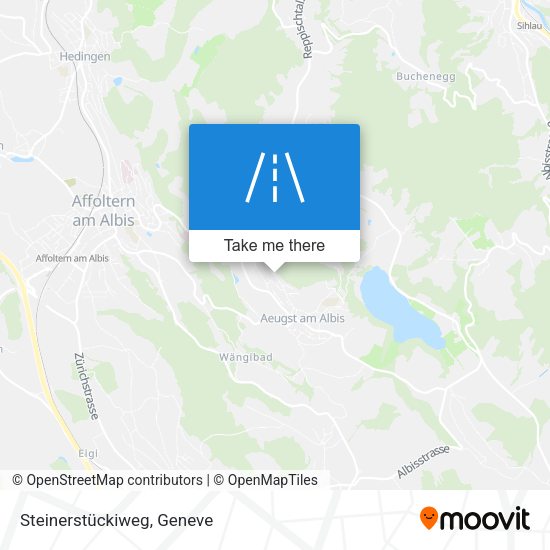Steinerstückiweg map