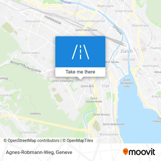 Agnes-Robmann-Weg map
