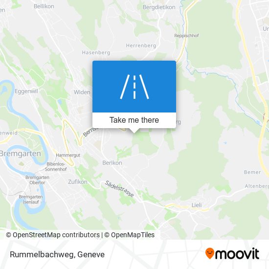 Rummelbachweg map