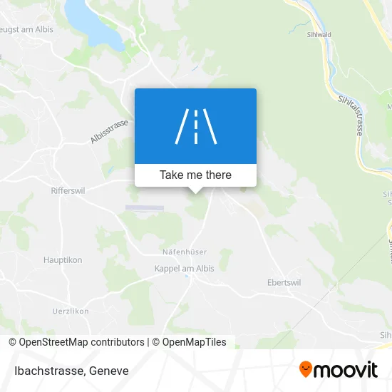 Ibachstrasse map