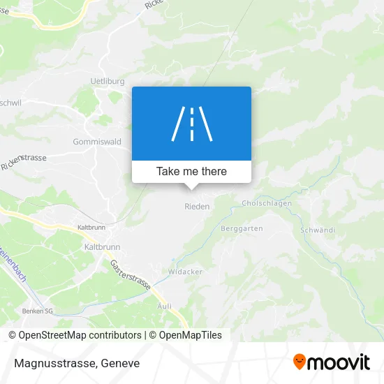 Magnusstrasse plan