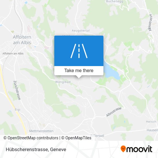 Hübscherenstrasse map