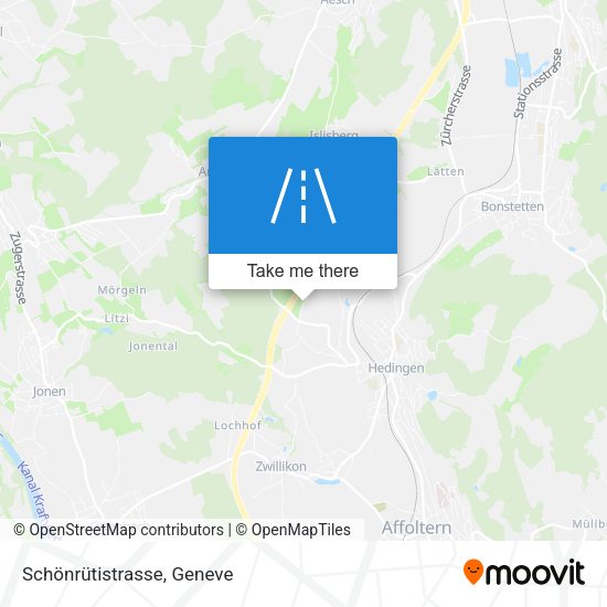 Schönrütistrasse map