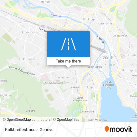 Kalkbreitestrasse map