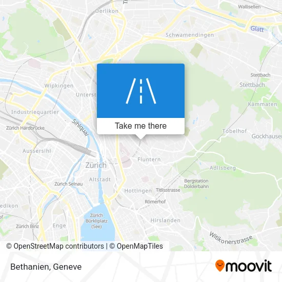 Bethanien map