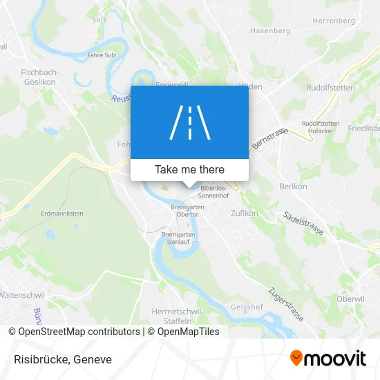 Risibrücke map