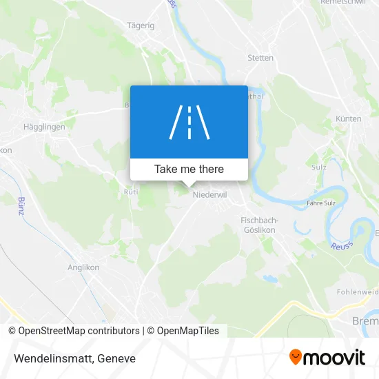 Wendelinsmatt map