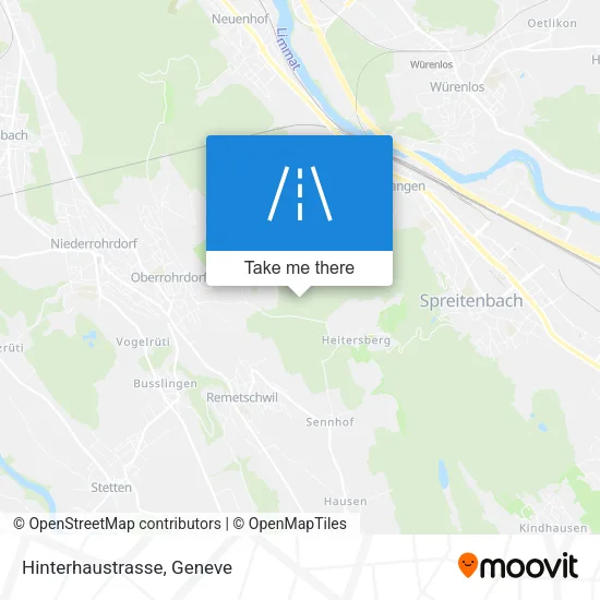 Hinterhaustrasse map