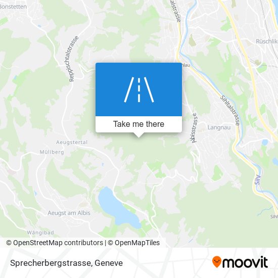 Sprecherbergstrasse map