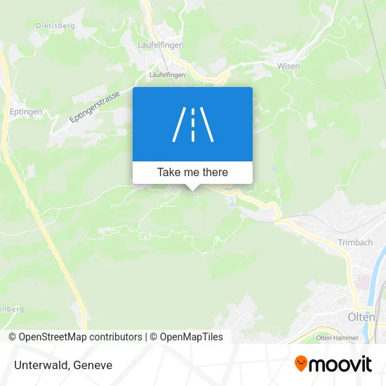 Unterwald map