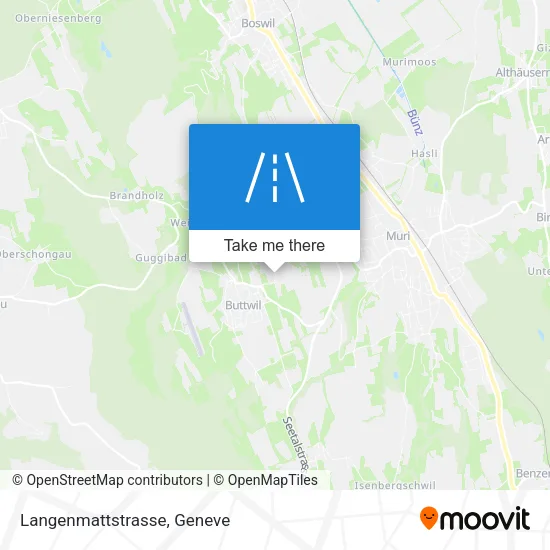 Langenmattstrasse map