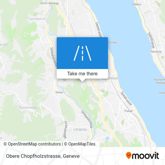 Obere Chopfholzstrasse map