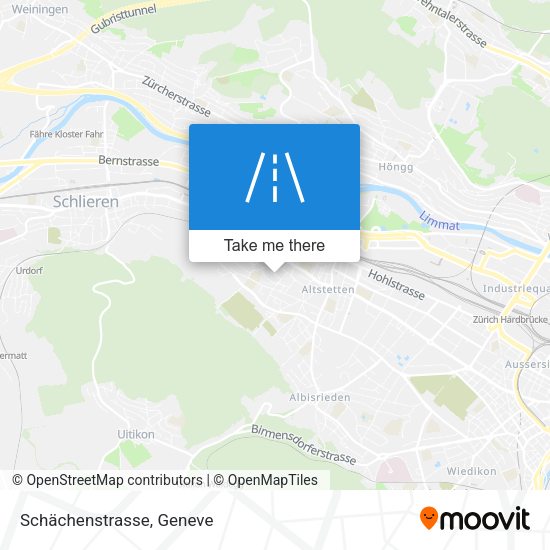 Schächenstrasse map