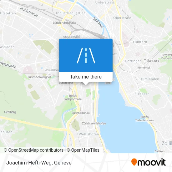 Joachim-Hefti-Weg map