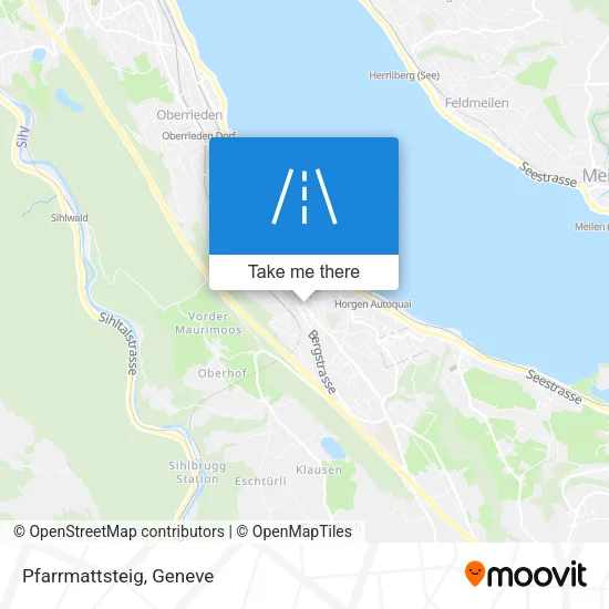 Pfarrmattsteig map