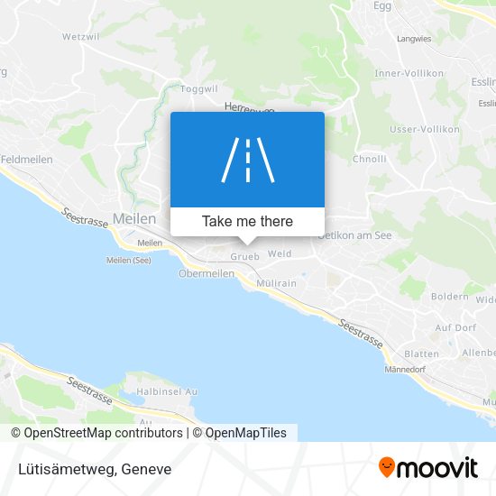 Lütisämetweg map