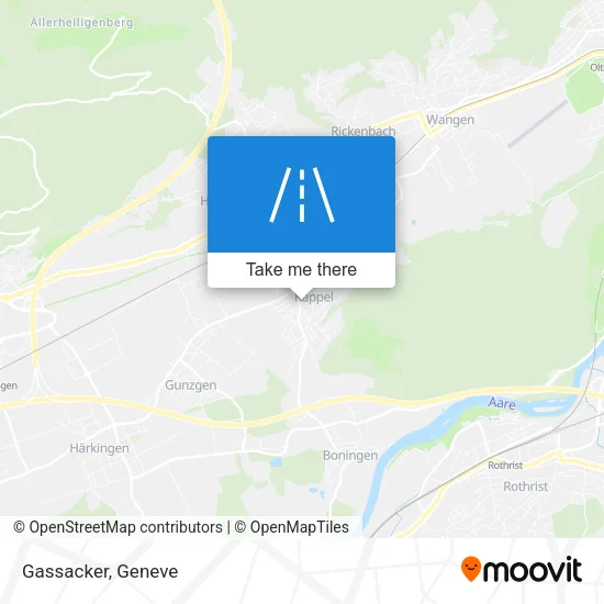 Gassacker map