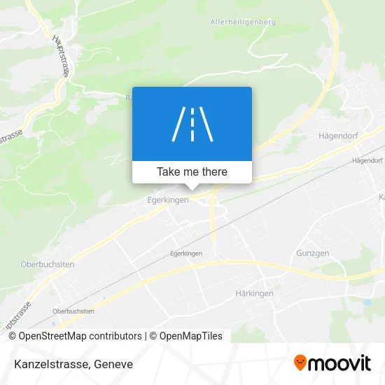Kanzelstrasse map