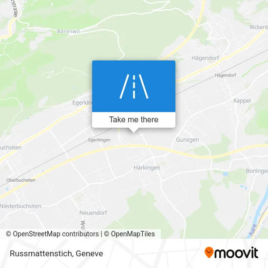 Russmattenstich map