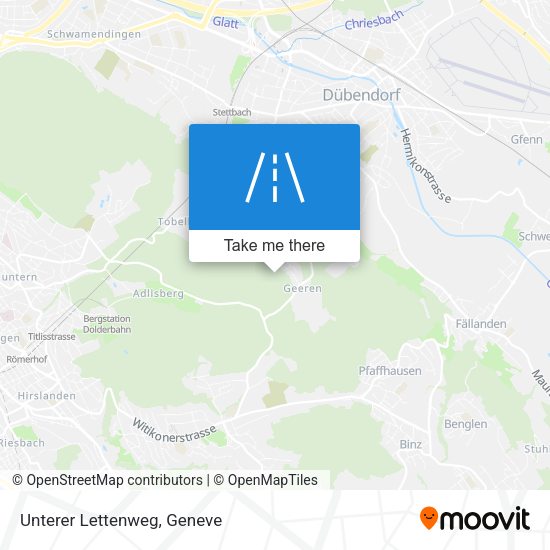 Unterer Lettenweg map