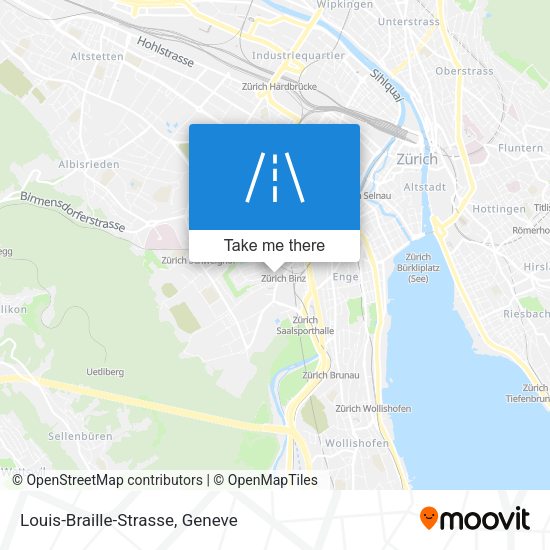 Louis-Braille-Strasse map