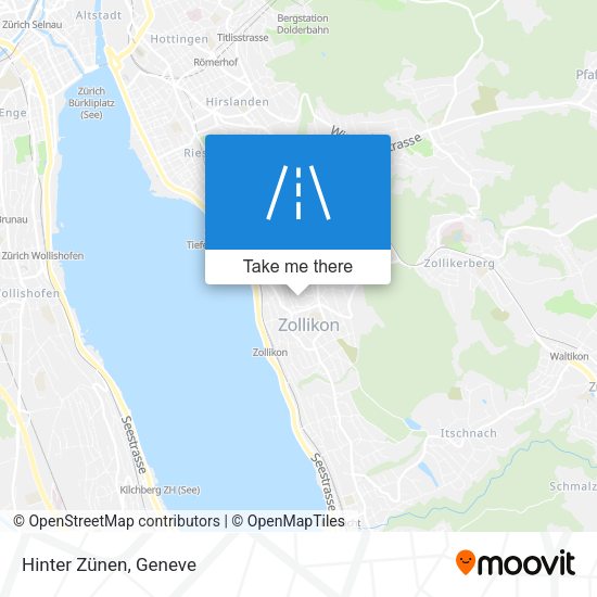 Hinter Zünen map