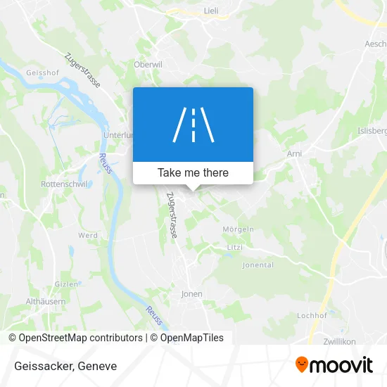 Geissacker map