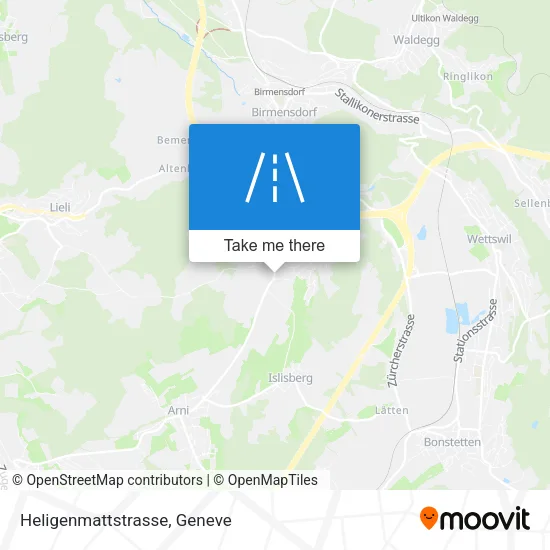 Heligenmattstrasse map