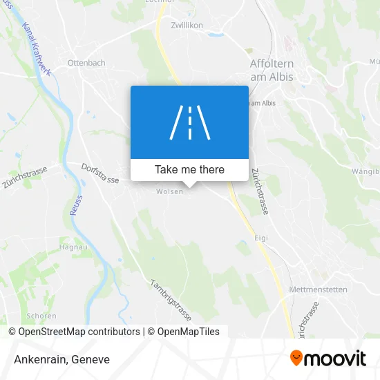 Ankenrain map