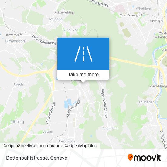 Dettenbühlstrasse map