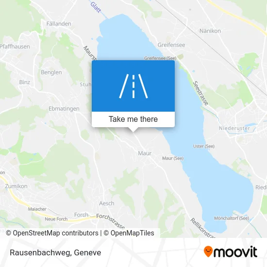 Rausenbachweg map