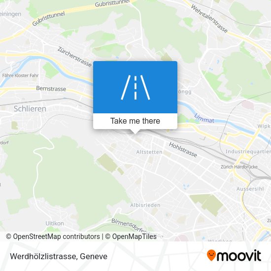Werdhölzlistrasse map