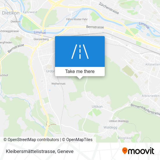 Kleibersmättelistrasse map
