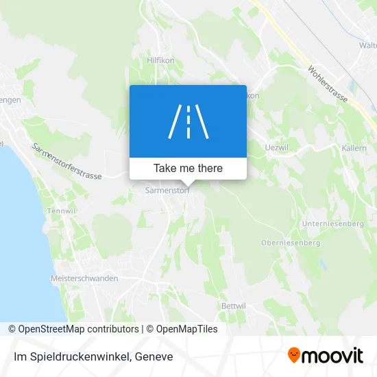 Im Spieldruckenwinkel map