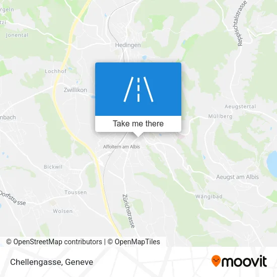 Chellengasse map