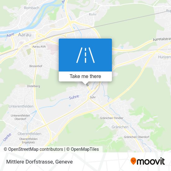 Mittlere Dorfstrasse map
