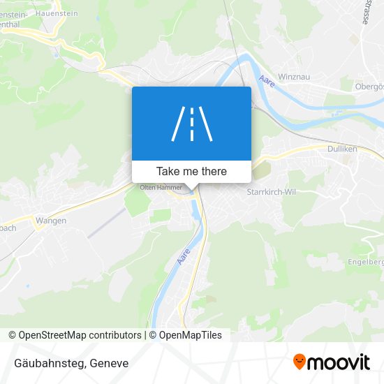 Gäubahnsteg map