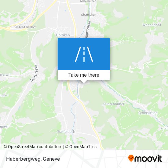 Haberbergweg map