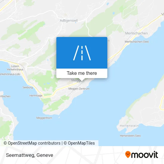 Seemattweg map