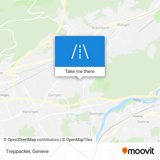 Treppacker map