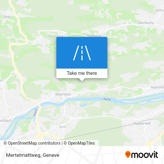 Mertelmattweg map