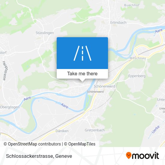 Schlossackerstrasse map