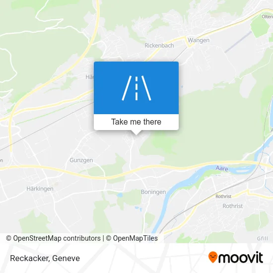 Reckacker map