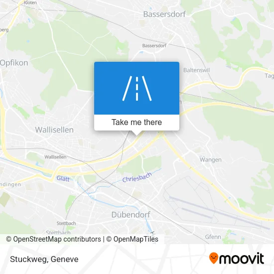 Stuckweg map