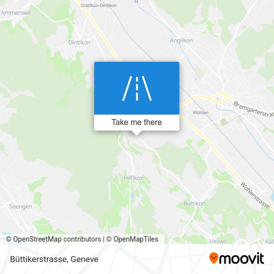 Büttikerstrasse map