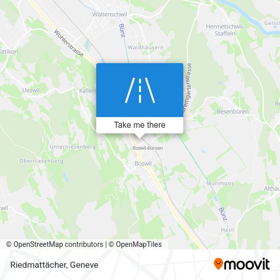 Riedmattächer map