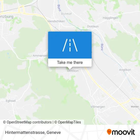 Hintermattenstrasse map