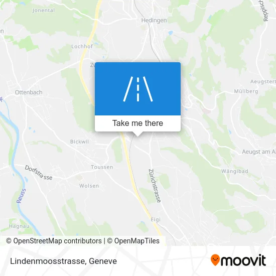 Lindenmoosstrasse plan